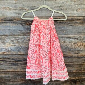 Boden Pink and Coral Floral Girls' Sundress